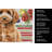 Miniature Apricot Poodle Vegetables Kitchen Towel-1412338475