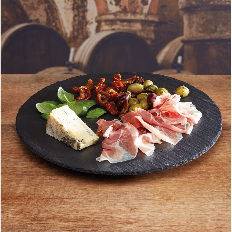 Artesà Slate Lazy Susan Turntable