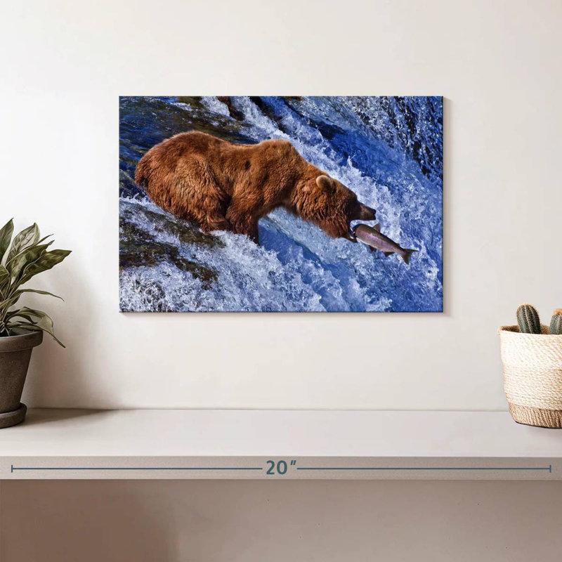 Brampt Bear Hunting, 8" H x 12" W