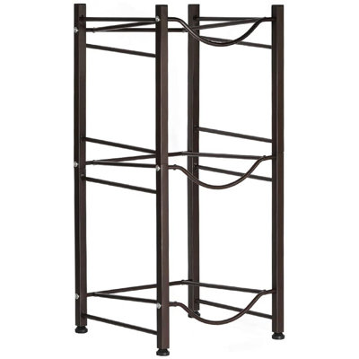 Dhiman 13.39'' W Metal Storage Rack