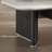 Simple microcrystalline stone coffee table
