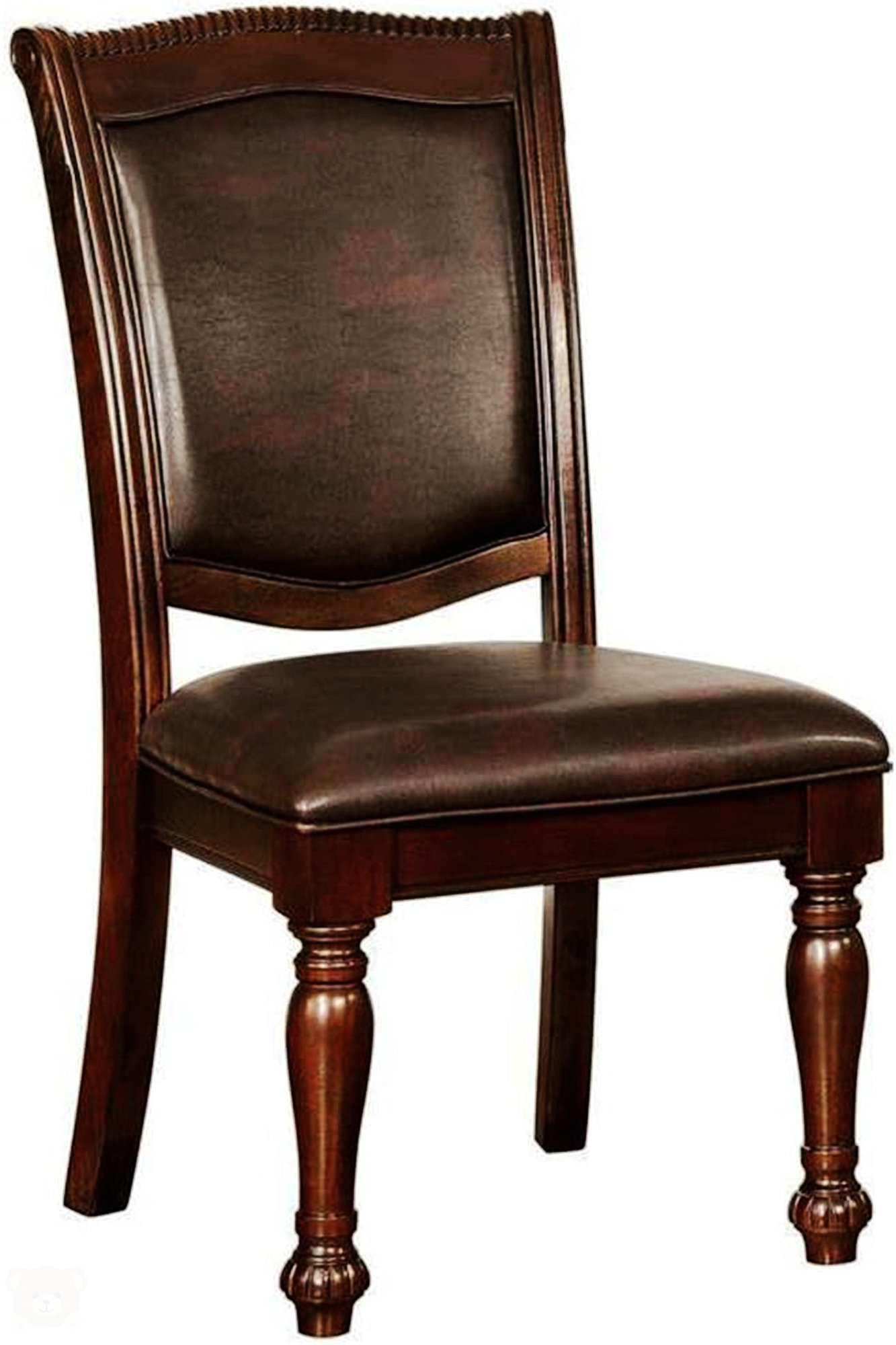 Canora Grey Veenita Classic Traditional Dining Chairs Cherry Solid Wood ...