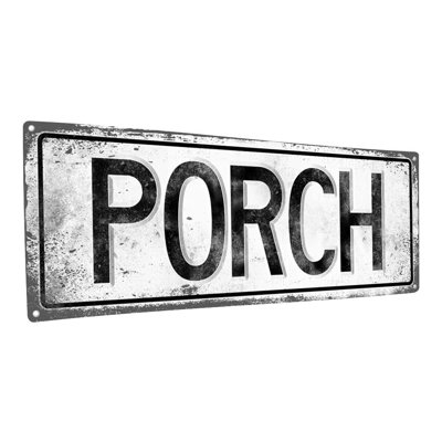 " Rustic, Light Porch "