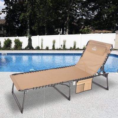 Chaise longue inclinable 74,02 po