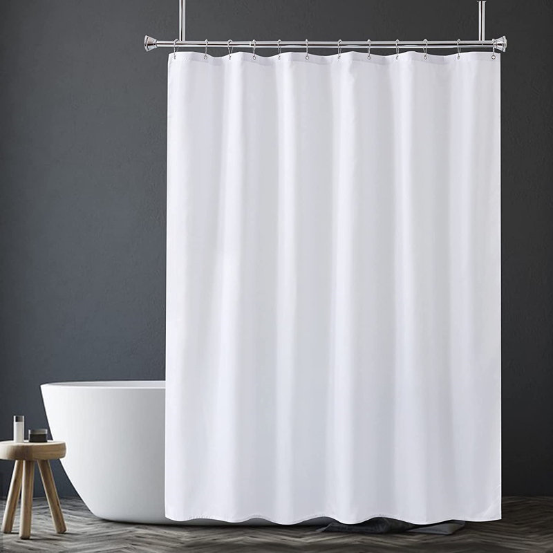 Ensemble de rideau de douche 13 pièces Tadeh, Blanc