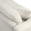 Sectional Sofa 111.8" U-Shaped Sofa Chenille Upholstered Sofa Couch With Movable Storage Ottoman For Living Room, White
