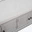Banc de rangement avec 4 portes et tablettes réglables-1555636907