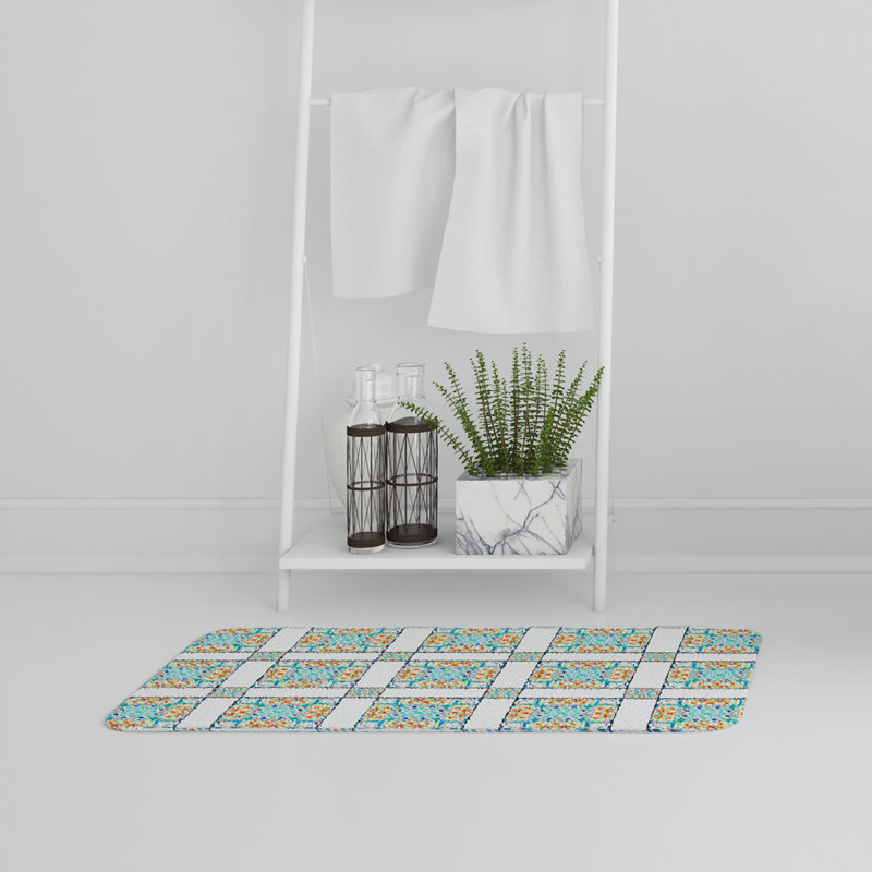 Peltier Memory Foam Non-Slip Bath Mat