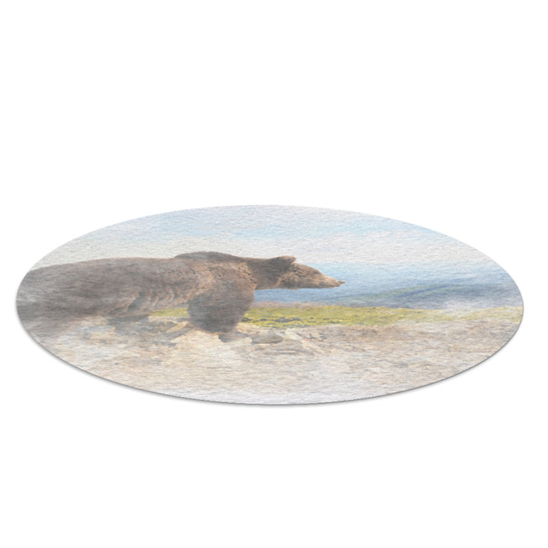 Kajole Hard Floor Straight Round Chair Mat