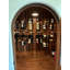 Ensemble de porte-bouteilles mural noir mat 144 bouteilles Indurial - 84 po-1514107638