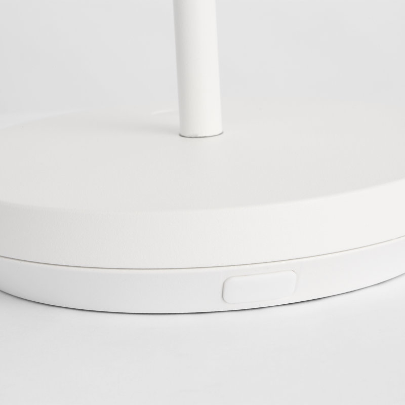 Tepa Accent Rechargeable Table Lamp, Matte White