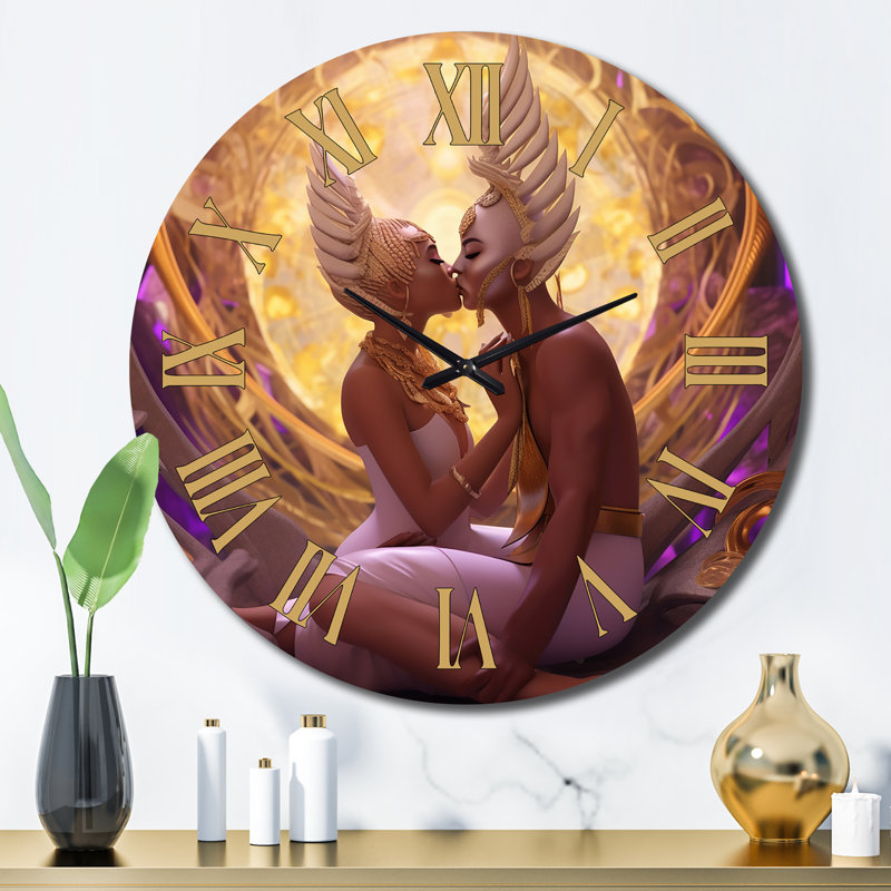 Horloge murale Divine Love Goddess, Grand
