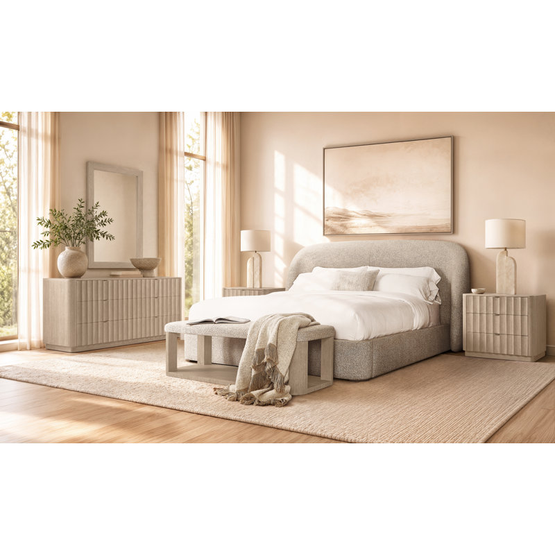 Bernhardt Loggia 3-Drawer Nightstand