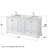 Deborah 72'' Double Bathroom Vanity with Marble Top-40064447-61119863