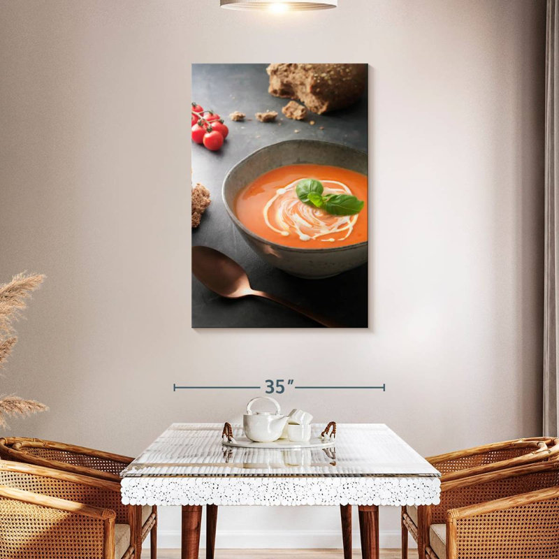 Yarlin Tomato Soup Bowl, 45" H x 30" W