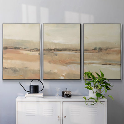 Earth Tone Landscape I - Multi Piece Framed Canvas