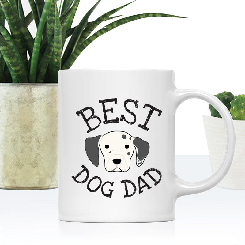 Tasse à café Best Dog Dad, Dalmate