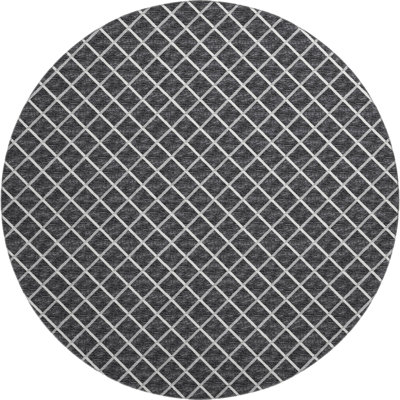 Premium Machine Washable Uran AMF140 Black Rug