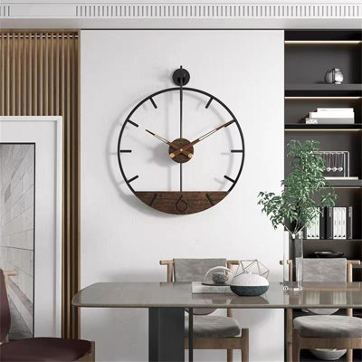 Azahria Metal Wall Clock