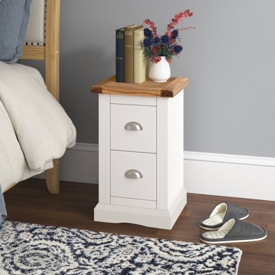 Pharsalia 35cm W Plywood / Laminate Board Bedside Table