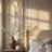 Modern Armed Wall Sconce – Metal, Glass & Gold, Crystal Clear Glass 1-Light Hardwired Dimmable Wall Sconce for Bathroom or Bedroom in Modern, Mid-Century, and Contemporary Style-270823804