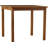 Alexandrine Square Solid Wood Outdoor Dining Table , 32 " W 32 " D