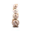 Mocha Capiz Ornament Topiary