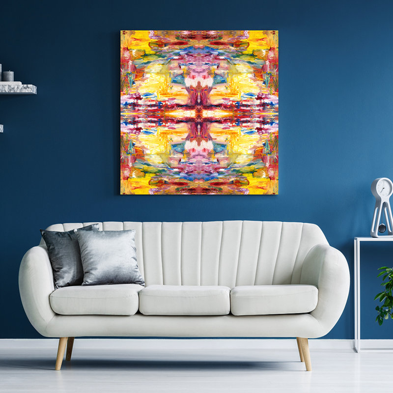 Malta Painting by Irina Gorbman, 44" H x 44" W