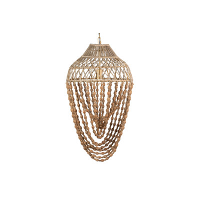 1 - Light Natural Unique/Statement Pendant