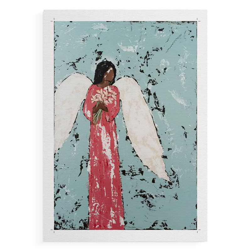 EarthlyAngelI - Impression sur toile seulement - NON-CADRE, H 18 po x l 12 po