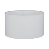 Lorcan 17cm H Cotton Drum Lamp Shade ( Screw On )