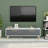 Modern TV Stand, White & Anthracite, 47.2 x 17.7 x 11.6 inches | 100% Melamine Coated Particle Board, Thickness: 0.71 inches | Stylish and Durable Design, Perfect for Living Room & Entertainment Spaces, Solid Color-569361074