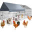 Cage de poulailler 86 po x 40 po x 40 po
