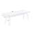 White Solid Wood Entryway Bench With Slatted Surface And Style Surface, Stylish Add-On