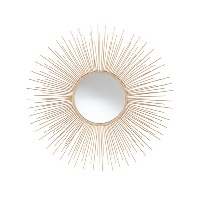 Valeer Metal Flat Wall Mirror