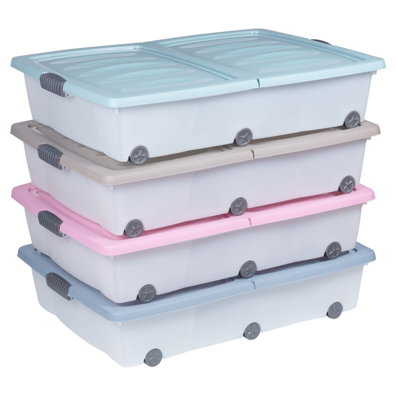 Archie Toy Organizer, Grey, Set Of 2