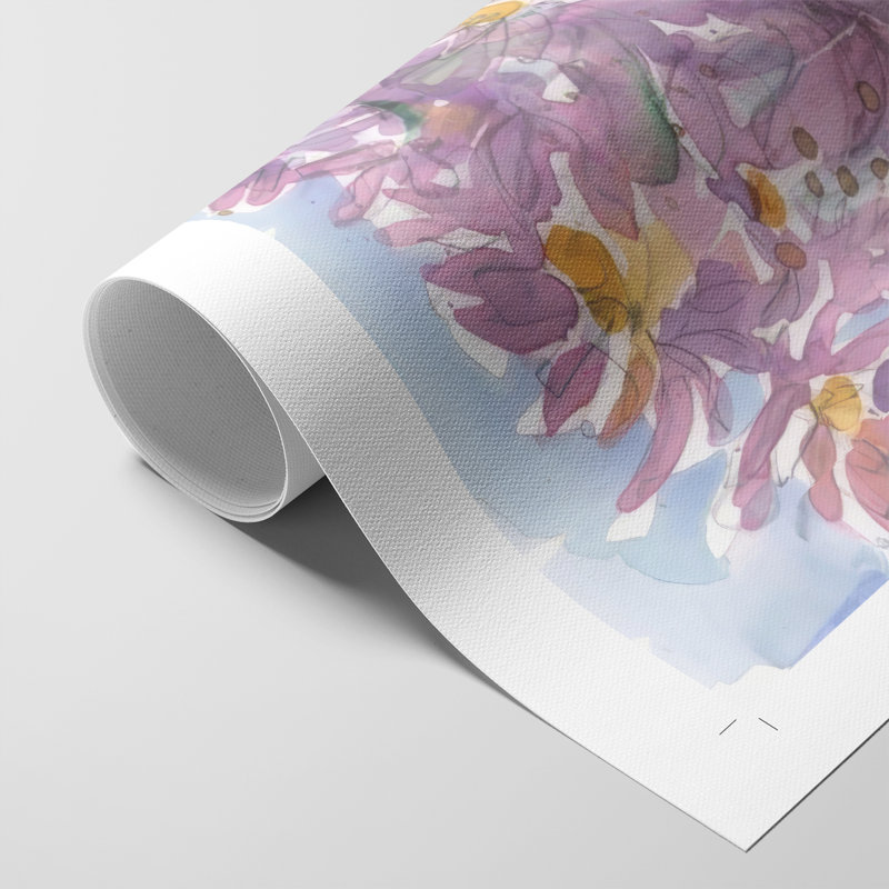 Felicia Amelloites I - Impression sur toile seulement - NON CADRE, H 27 po x l 18 po