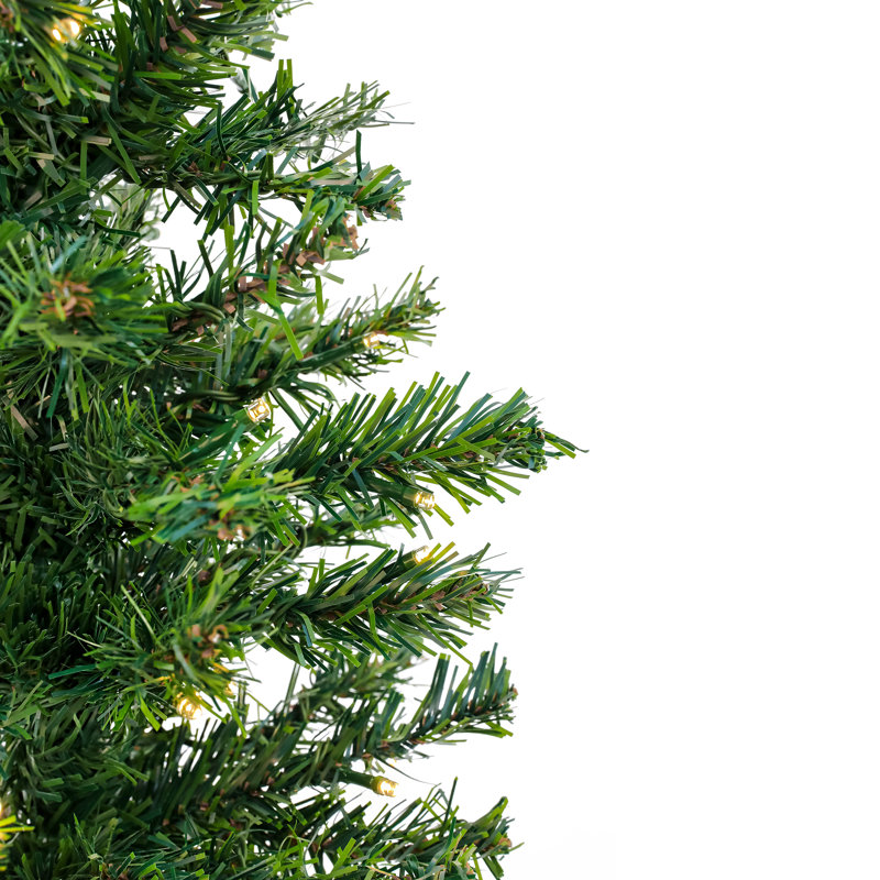 2 ft. Mavis Spruce Tree with LED Lights
