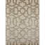 Geometric Area Rug in Ivory/Brown-2130152154