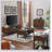 Mid Century Modern Fluted Sideboard Cabinet with Wood Legs