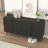 Sideboard Buffet Cabinet with Hexagonal Pattern and Press-Rebound Device-2076476246