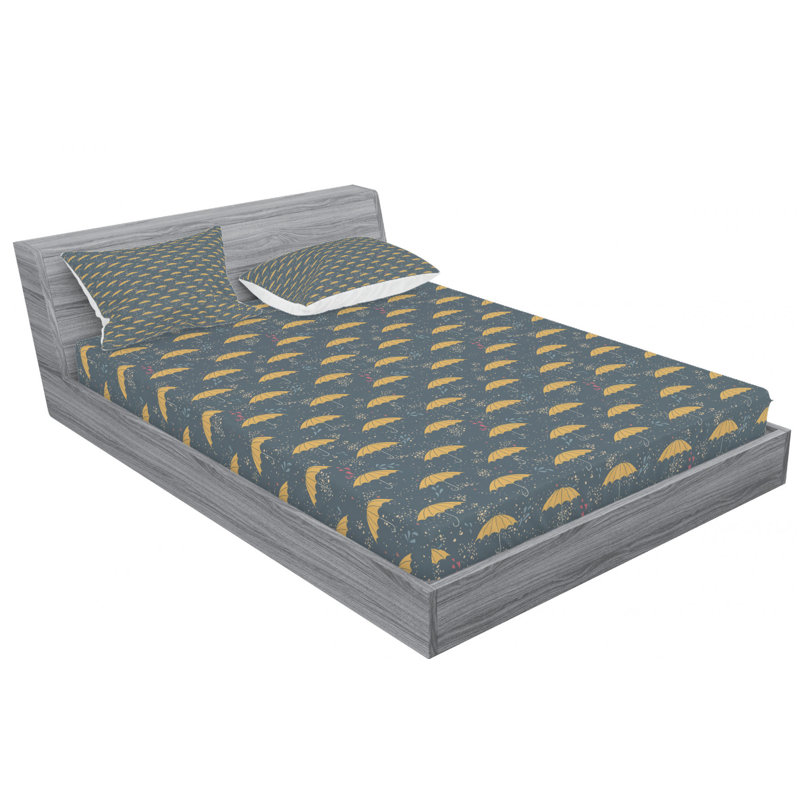 Microfiber Sheet Set, Full Sheet Set with Fitted Sheet