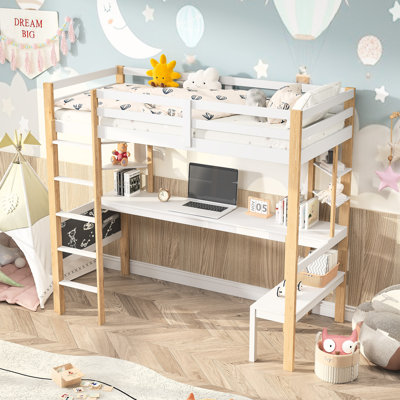 Solid Wood Bed