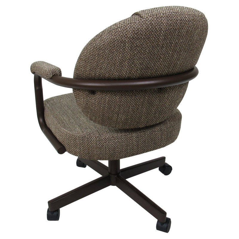 Fauteuil avec accoudoirs , Plumley cacao, Brun