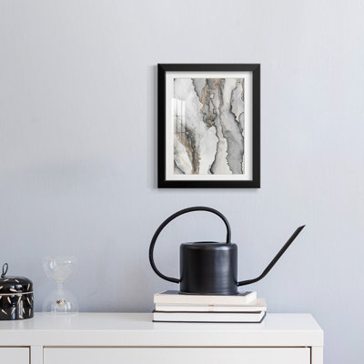 Abstract Ink Fantasy III -Framed Print