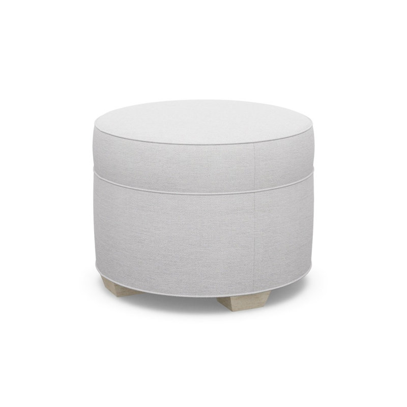 Ottoman Shop Round Ottoman, Sandstone, 7245-70, Polypropylene/Olefin