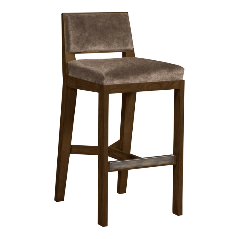 Thom Filicia 32.5'' Bar Stool, Havana, Nadia Earth