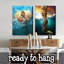 2 Piece Wrapped Canvas Print