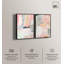 «Oasis Minimalist Room Art», ensemble de 2 impressions sur toile par -982663882-982663885-982663878