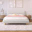 Lit tapissier contemporain Curve-Shaped Design